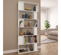 vidaXL Libreria/Divisorio Bianco 80x24x192 cm in Legno Ingegnerizzato