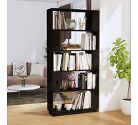 vidaXL Libreria/Divisorio Bianco 80x25x163,5 cm Legno Massello