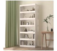 VIDAXL - Libreria / divisorio Bianco 80x30x199,5 Cm In Massello Di Pino