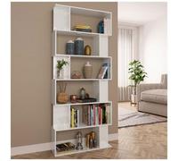 VIDAXL - Libreria /Divisorio Bianco Lucido 80x24x192 cm