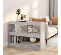 Libreria/Divisorio Grigio Cemento 100x30x72 cm