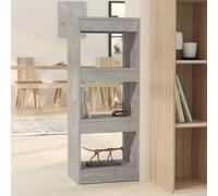 vidaXL Libreria/Divisorio Grigio Cemento 40x30x103 cm in Truciolato