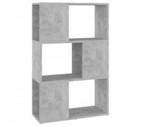 vidaXL Libreria/Divisorio Grigio Cemento 60x24x94 cm in Truciolato