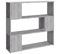 vidaXL Libreria/Divisorio Grigio Sonoma 100x24x94 cm