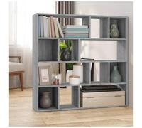 VidaXL Libreria/Divisorio Grigio Sonoma 105x24x102 cm