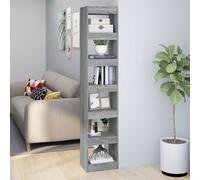 VIDAXL - Libreria / divisorio Grigio Sonoma 40x30x198 Cm