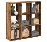 vidaXL Libreria Divisorio Legno Antico 102x29x103,5 cm in Truciolato