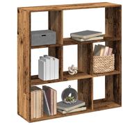 vidaXL Libreria Divisorio Legno Antico 102x29x103,5 cm in Truciolato