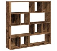 vidaXL Libreria/Divisorio Legno Antico 105x24x102 cm, divisorio, Mobile Porta Libri, scaffalatura, divisorio Ambienti, scaffale, divisorio Camera