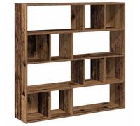 vidaXL Libreria/Divisorio Legno Antico 105x24x102 cm, divisorio, Mobile Porta Libri, scaffalatura, divisorio Ambienti, scaffale, divisorio Camera
