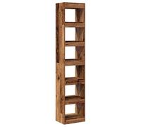 vidaXL Libreria/Divisorio Legno Antico 40x30x198 cm