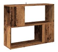 vidaXL Libreria/Divisorio Legno Antico 80x24x63 cm
