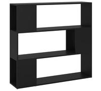 vidaXL Libreria/Divisorio Nera 100x24x94 cm