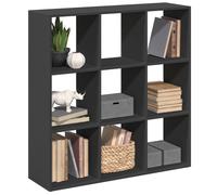 vidaXL Libreria Divisorio Nera 102x29x103,5 cm in Truciolato