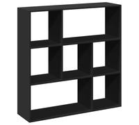 vidaXL Libreria Divisorio Nera 102x29x103,5 cm in Truciolato, libreria, Mobile Porta Libri, scaffale portaoggetti, Porta Libri, scaffale per Libri