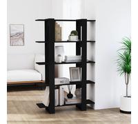 vidaXL Libreria/Divisorio Nero 100x30x160 cm