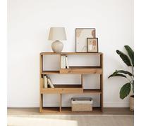 vidaXL Libreria/Divisorio Rovere Artigianale 100x33x94,5 cm