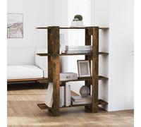 vidaXL Libreria/Divisorio Rovere Fumo 100x30x123,5 cm
