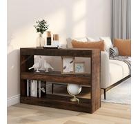 vidaXL Libreria/Divisorio Rovere Fumo 100x30x72 cm