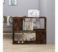 vidaXL Libreria/Divisorio Rovere Fumo 80x24x63 cm