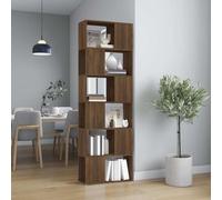 vidaXL Libreria/Divisorio Rovere Marrone 60x24x186 cm