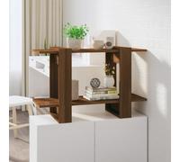 vidaXL Libreria/Divisorio Rovere Marrone 80x30x51 cm