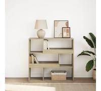 vidaXL Libreria/Divisorio Rovere Sonoma 100x33x94,5 cm