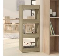 vidaXL Libreria/Divisorio Rovere Sonoma 40x30x103 cm in Truciolato