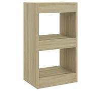 vidaXL Libreria/Divisorio Rovere Sonoma 40x30x72 cm
