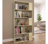 vidaXL Libreria/Divisorio Rovere Sonoma 80x24x159 cm