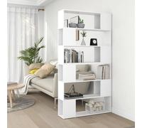 vidaXL Libreria/Divisorio Stanza Bianco 100x24x188 cm