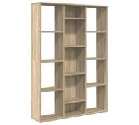 Libreria/divisorio rovere sonoma 100x24x140 cm in truciolato