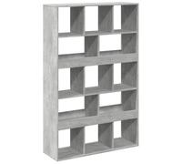 vidaXL Libreria Grigio Cemento 100x33x156,5 cm in Truciolato