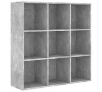 vidaXL Libreria Grigio Cemento 98x29x97,5 cm in Truciolato