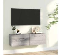 vidaXL Libreria Grigio Sonoma 100x30x30 cm in Legno Ingegnerizzato
