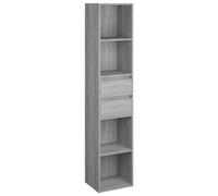 vidaXL Libreria Grigio Sonoma 36x30x171 cm in Legno Multistrato