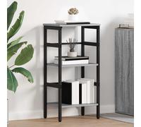 vidaXL Libreria Grigio Sonoma 40 x 29,5 x 81 cm Legno multistrato
