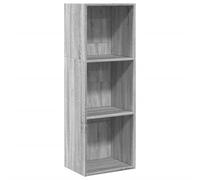 vidaXL Libreria Grigio Sonoma 40x30x114 cm in Legno Multistrato