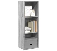 vidaXL Libreria Grigio Sonoma 40x30x114 cm in Legno Multistrato