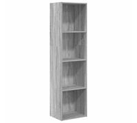 vidaXL Libreria Grigio Sonoma 40x30x152 cm in Legno Multistrato – scaffale per libri