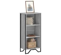 vidaXL Libreria Grigio Sonoma 50x31x106 cm in Legno Multistrato
