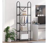 vidaXL Libreria Grigio Sonoma 60 x 30 x 183 cm Legno multistrato