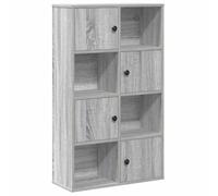vidaXL Libreria Grigio Sonoma 60x24x101,5 cm in Truciolato, Armadio di stoccaggio, libreria Rack, scaffale di stoccaggio, libreria scaffale