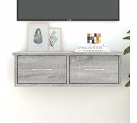 vidaXL Libreria Grigio Sonoma 60x26x18,5cm in Legno Ingegnerizzato