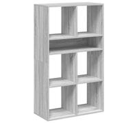 vidaXL Libreria Grigio Sonoma 66x31x112 cm in Legno Multistrato