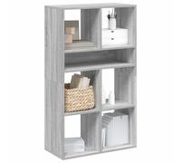 vidaXL Libreria Grigio Sonoma 66x31x112 cm in Legno Multistrato