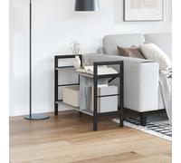 vidaXL Libreria Grigio Sonoma 75 x 30 x 58,5 cm Legno multistrato