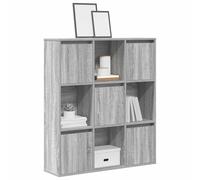 vidaXL Libreria Grigio Sonoma 89x24x101,5 cm in Legno Multistrato