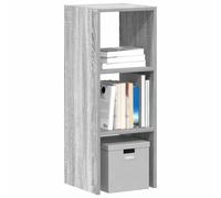 vidaXL Libreria Impilabili Grigio Sonoma 30x30x80 cm Legno Multistrato