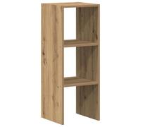 vidaXL Libreria Impilabili Rovere Artigianale 30x30x80 cm Truciolato